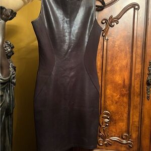 Bar III Black Sleeveless Midi Dress